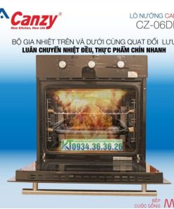 LÒ NƯỚNG ÂM TỦ CANZY CZ-06DL - 40 LÒ NƯỚNG ÂM TỦ CANZY CZ-06DL - 39