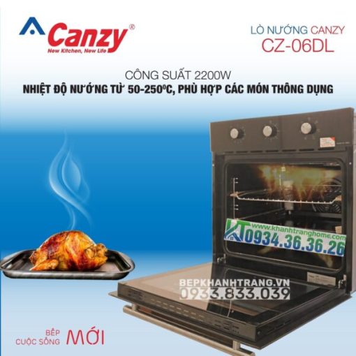 LÒ NƯỚNG ÂM TỦ CANZY CZ-06DL - 20