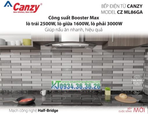 Bếp Từ Canzy CZ ML86GA - 11