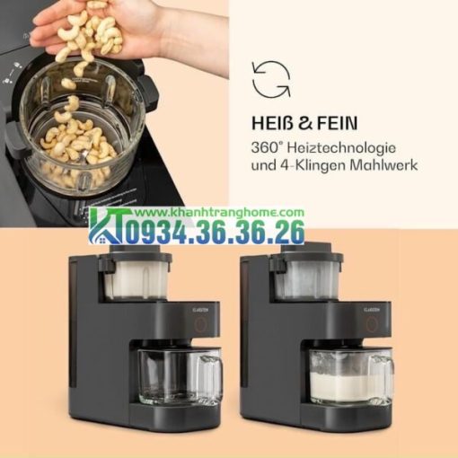 MÁY LÀM SỮA HẠT KLARSTEIN MARCIA 10036344 - 11