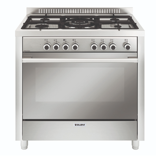 BẾP GA 5 LÒ KẾT HỢP LÒ NƯỚNG 90CM ROSIERES MQB612VI - 1