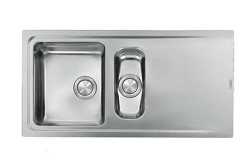 CHẬU RỬA 2 HỐ CÓ BÀN ROSIERES 015005EVOLUZIONE - 1