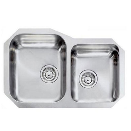 CHẬU RỬA 2 HỐ - ÂM BÀN ROSIERES 011950 CINZIA-UNDERTOP - 1