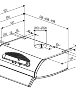 MÁY HÚT MÙI FABER 2726-60 - 6 MÁY HÚT MÙI FABER 2726-60 - 5