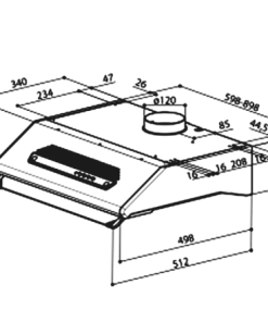 MÁY HÚT MÙI ÂM TỦ FABER 2726-70 - 6 MÁY HÚT MÙI ÂM TỦ FABER 2726-70 - 5