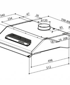 MÁY HÚT MÙI FABER 2726-90 - 6 MÁY HÚT MÙI FABER 2726-90 - 5