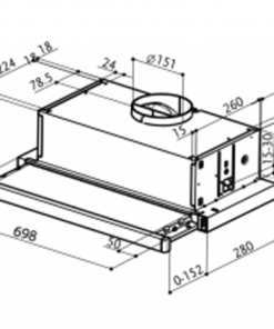 MÁY HÚT MÙI FABER FLEXA HIP - 6 MÁY HÚT MÙI FABER FLEXA HIP - 5