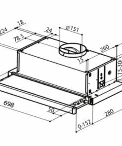 MÁY HÚT MÙI FABER FLEXA - 6 MÁY HÚT MÙI FABER FLEXA - 5
