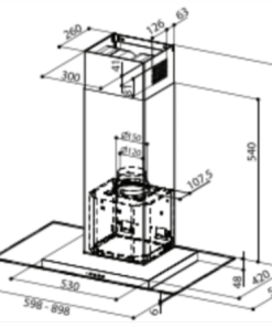 MÁY HÚT MÙI FABER GLASSY - 6 MÁY HÚT MÙI FABER GLASSY - 5