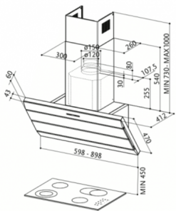MÁY HÚT MÙI VÁT FABER ORIZZONTE PLUS - 6 MÁY HÚT MÙI VÁT FABER ORIZZONTE PLUS - 5