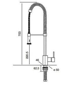 VÒI CHẬU ROSIERES CM 9224 - 5