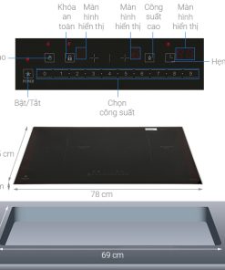 Bếp điện từ đôi PRAMIE IPP-6588