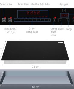 Bếp từ đôi PRAMIE PRMY-2205 - 8 Bếp từ đôi PRAMIE PRMY-2205