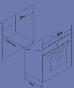 Lò nướng âm tủ TOMATE TOM 230