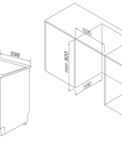 Lò vi sóng âm tủ TOMATE TOM MW-225