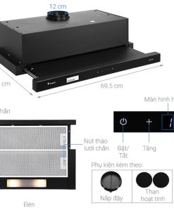 Máy hút khử mùi PRAMIE ALP9-700 AIR