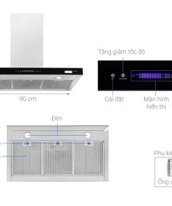Máy hút mùi Pramie TT32-900 - 8 Máy hút mùi Pramie TT32-900