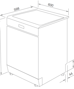 Máy rửa chén độc lập TOMATE TOM 4304-W15