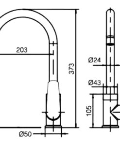 VÒI RỬA SEVILLA SV-104V - 5
