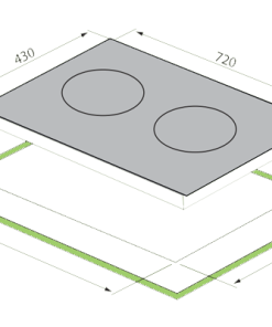 Bếp từ TOMATE GH DUO-S2I