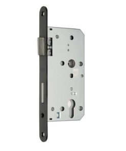 Thân Khóa Imundex 747.11.599 Cửa Đi 55/72mm Đen Mờ