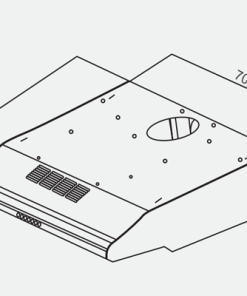 MÁY HÚT MÙI CỔ ĐIỂN ÂM TỦ GIOVANI G-723 TC - 4 GIOVANI G-723 TC