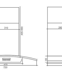 MÁY HÚT MÙI GIOVANI MC-170 ARS - 9