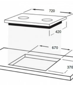 BẾP TỪ ĐÔI FABER FB-2IBG – TITANIUM - 6 BẾP TỪ ĐÔI FABER FB-2IBG – TITANIUM - 5