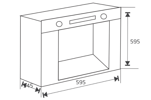 LÒ NƯỚNG ÂM TỦ GIOVANI GO-10356B - 5