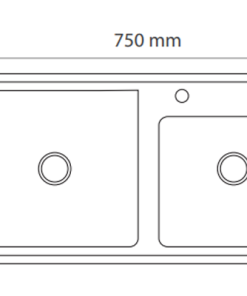 Chậu rửa bát Giovani GS-7843 HM - 9