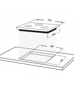 BẾP GAS ÂM FABER FB-302GS - 6 BẾP GAS ÂM FABER FB-302GS - 5