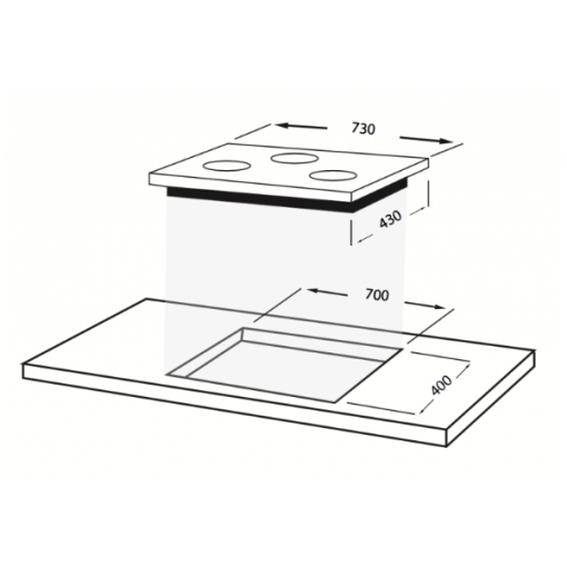 BẾP GAS ÂM FABER FB-302GS - 3