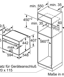 Lò hấp Bosch CDG634AB0 Serie 8 (đen) 38L - 20 Lò hấp Bosch CDG634AB0 Serie 8 (đen) 38L - 19