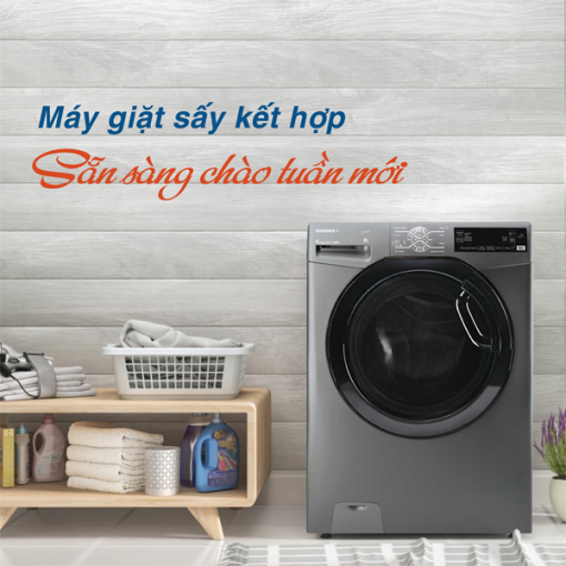 MÁY GIẶT SẤY ĐỘC LẬP 11KG ROSIERES RILSW4117TAHBR-4 - 13