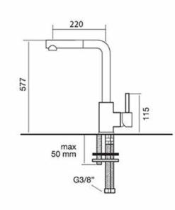 VÒI CHẬU ROSIERES CM 9226 - 6 VÒI CHẬU ROSIERES CM 9226 - 5
