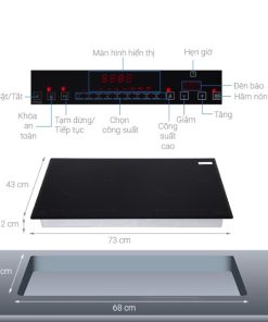 BẾP ĐIỆN TỪ PRAMIE PRMY-2105 - 8 BẾP ĐIỆN TỪ PRAMIE PRMY-2105