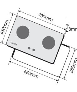 BẾP GAS ÂM FASTER FS 219R