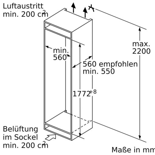 BOSCH KIR81AFE0 ÂM TỦ SERIES 6