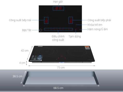 Bếp từ Kocher DI-801GE IPLUS