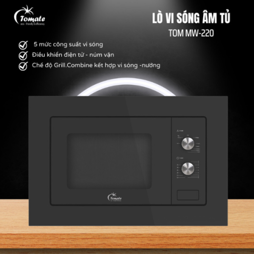 Lò vi sóng âm tủ TOMATE TOM MW-220