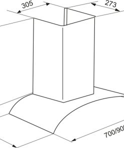 MÁY HÚT MÙI FASTER ISLAND 3388