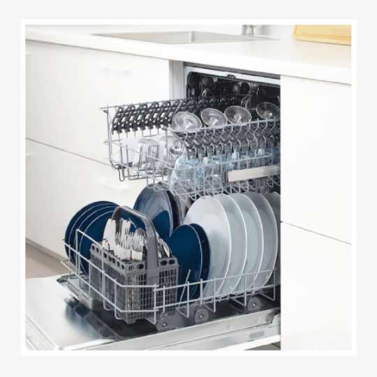 Máy rửa chén độc lập Dishwasher TOM 6012