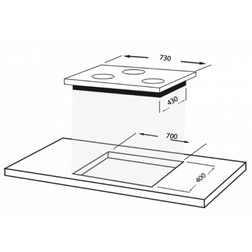 BẾP GAS ÂM FABER FB-302GST - 3