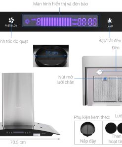 Máy hút khử mùi PRAMIE AC17-700 AIR - 8 Máy hút khử mùi PRAMIE AC17-700 AIR