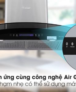 Máy hút mùi kính cong vẫy tay PRAMIE AC17-900 - 10 Máy hút khử mùi PRAMIE AC17-700