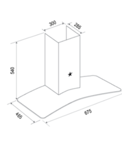 Máy hút khử mùi PRAMIE AC22-700