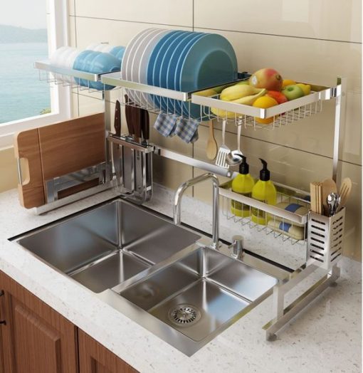 GIÁ BÁT TRÊN CHẬU RỬA INOX 304 SEVILLA SV-BC4-86 - 1