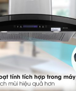 Máy hút mùi kính cong vẫy tay PRAMIE AC17-900 - 9 Máy hút khử mùi PRAMIE AC17-700