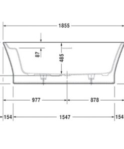 Bồn tắm độc lập Cape Cod HAFELE 588.45.690 - 9