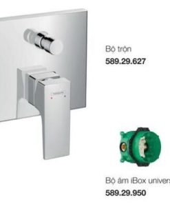 TRỌN BỘ BỘ TRỘN ÂM 2 ĐƯỜNG NƯỚC HANSGROHE METROPOL 589.50.523
